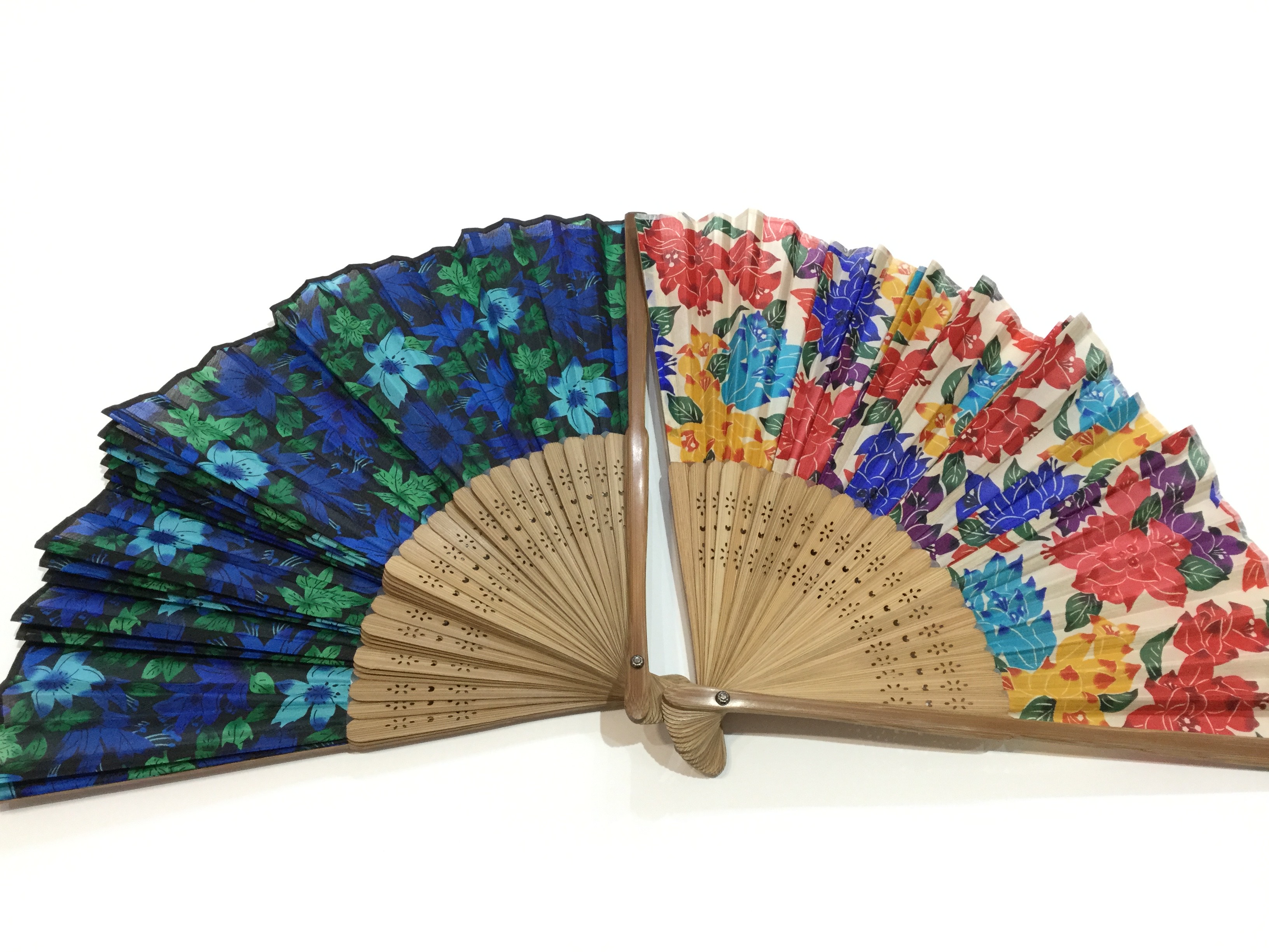 シルク扇子